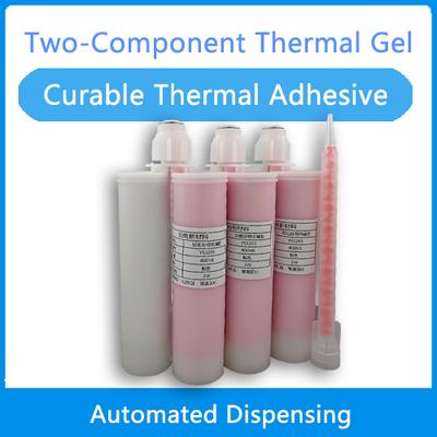 Two-component thermal gel
